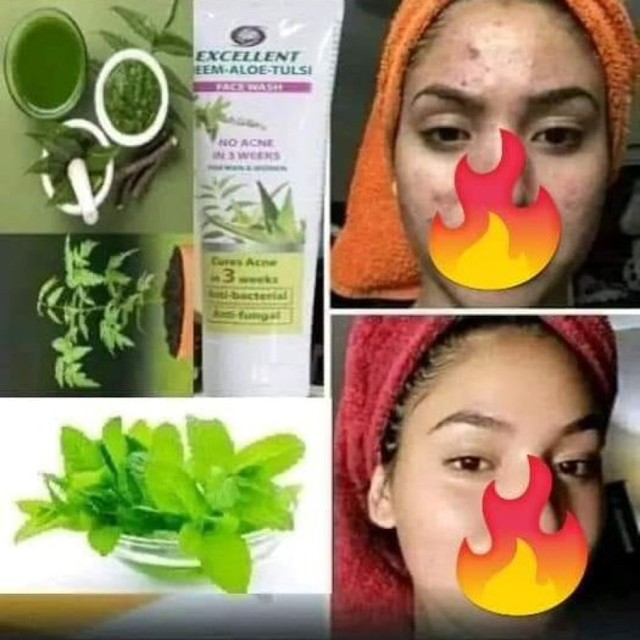 excellent neem alo tulse face wash