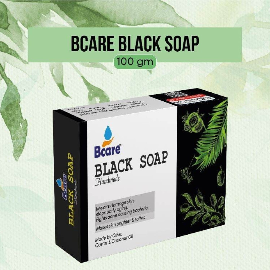 Bcare Black Soap-100gm