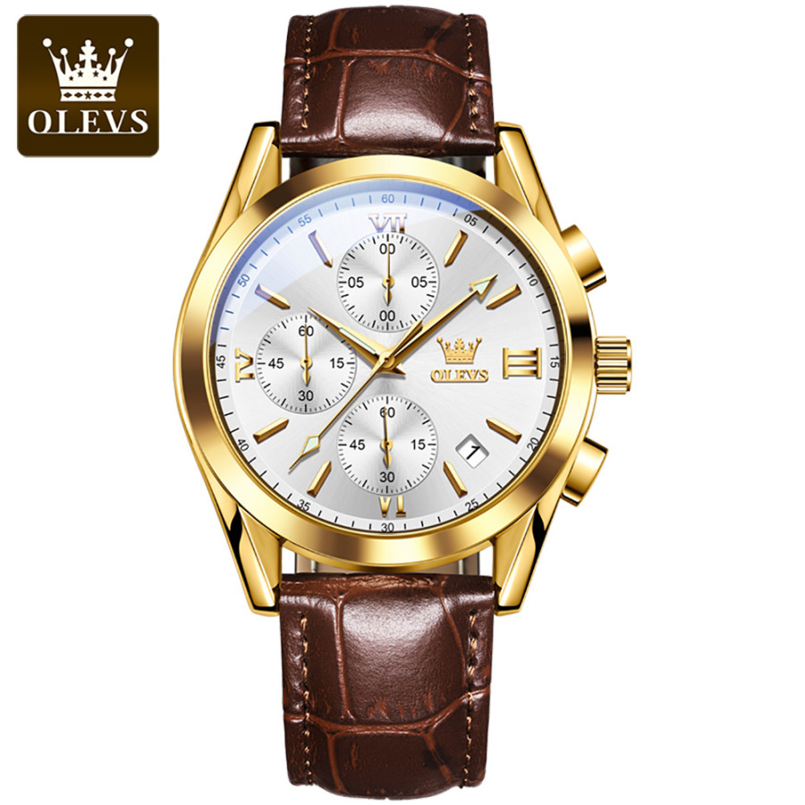 OLEVS WATCH MODEL 2872 white
